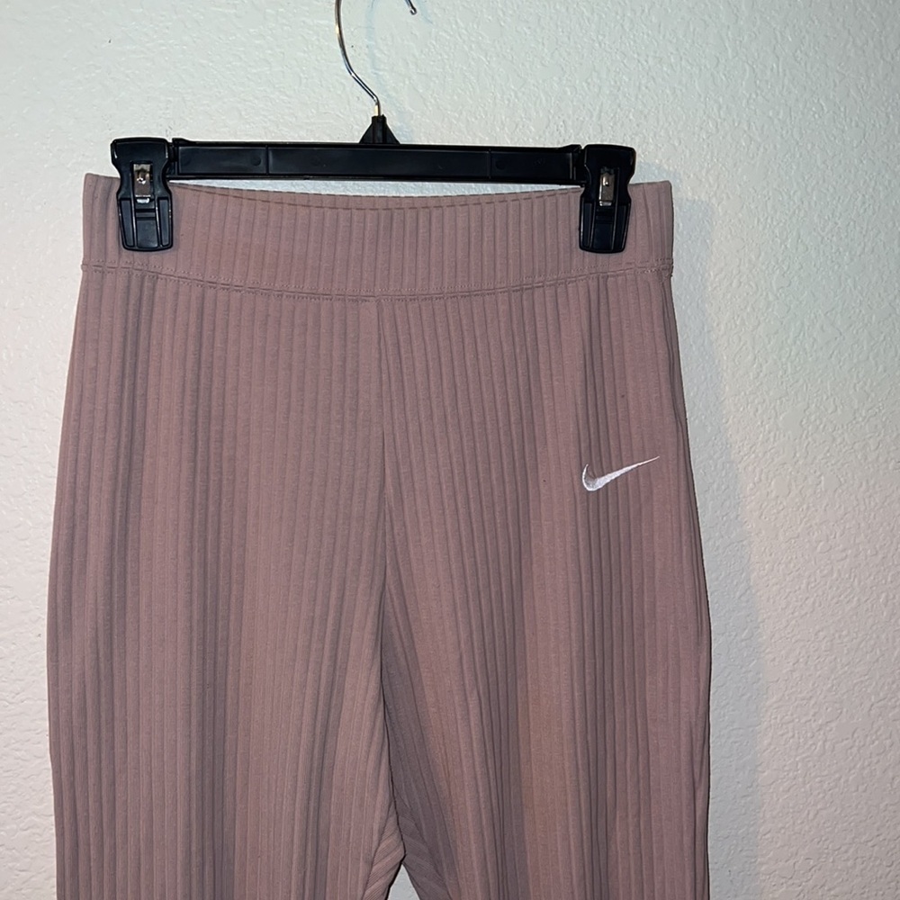 Nike Ribbed Flare Pants - Picture 2 of 4